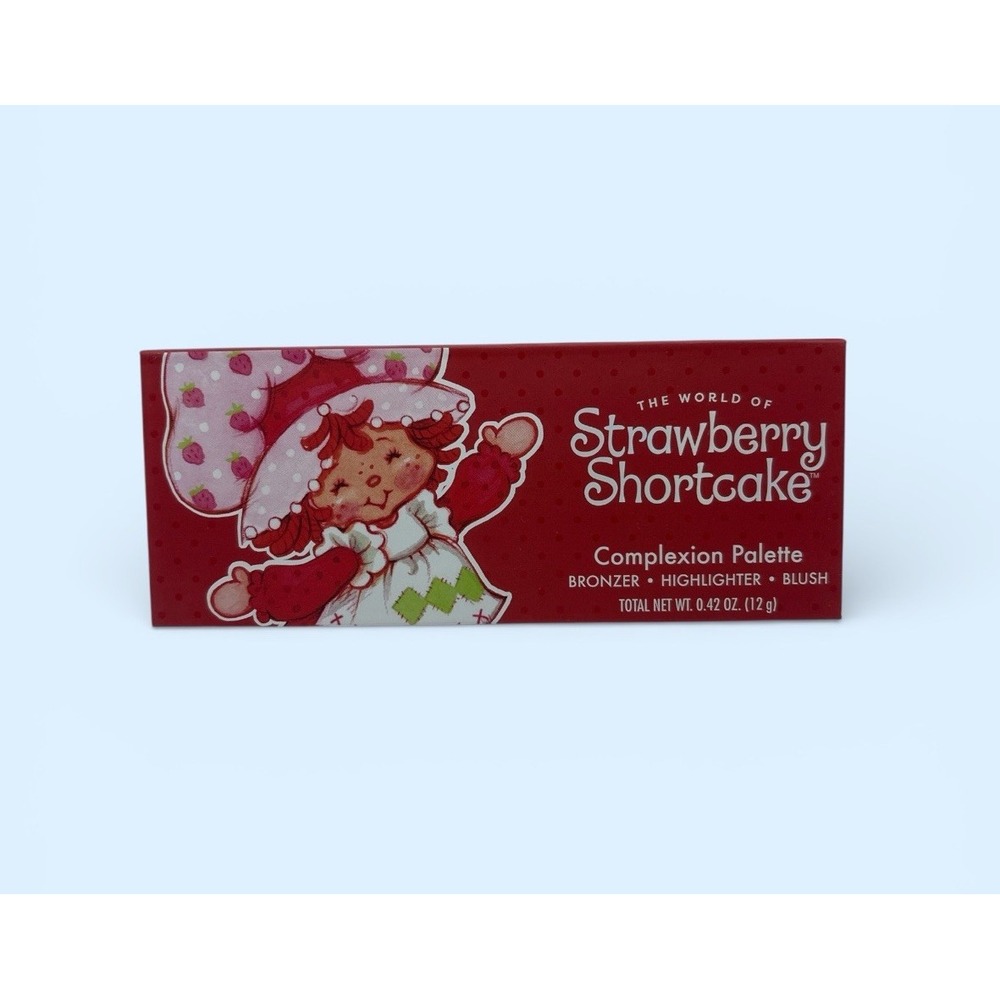 STRAWBERRY SHORTCAKE 4 Shade Complexion Palette Bronzer Highlighter & Blush
